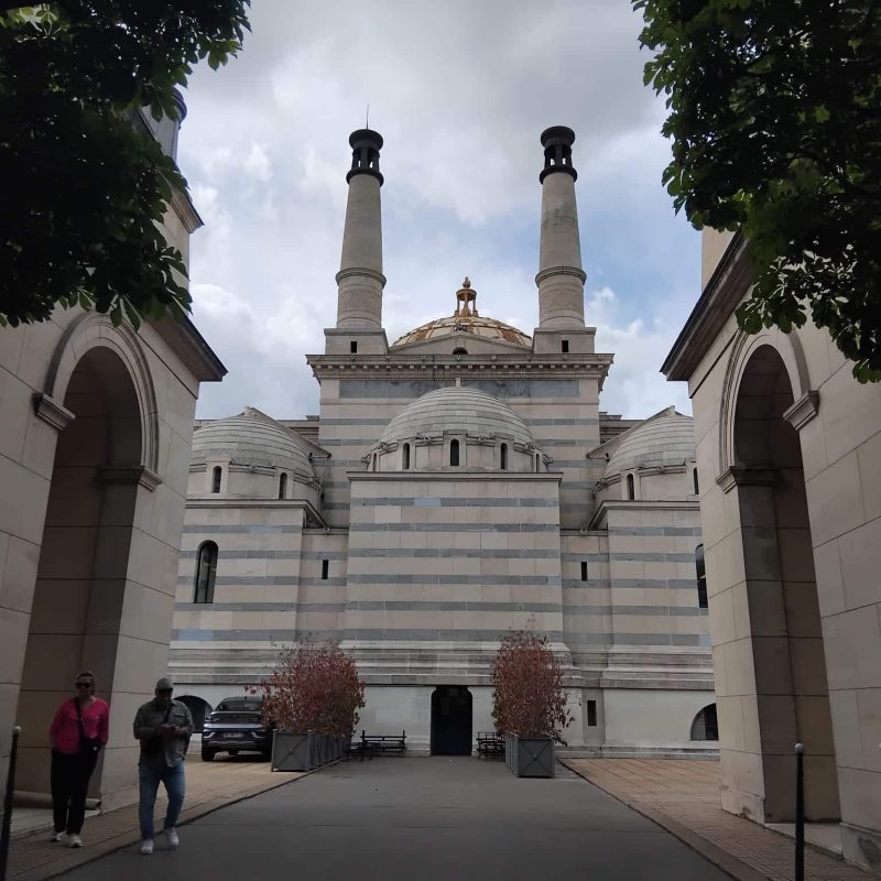 Simply the most beautiful crematorium in the world at Père Lachaise Cemetery in Paris. A place to die for. Opened in 1899.