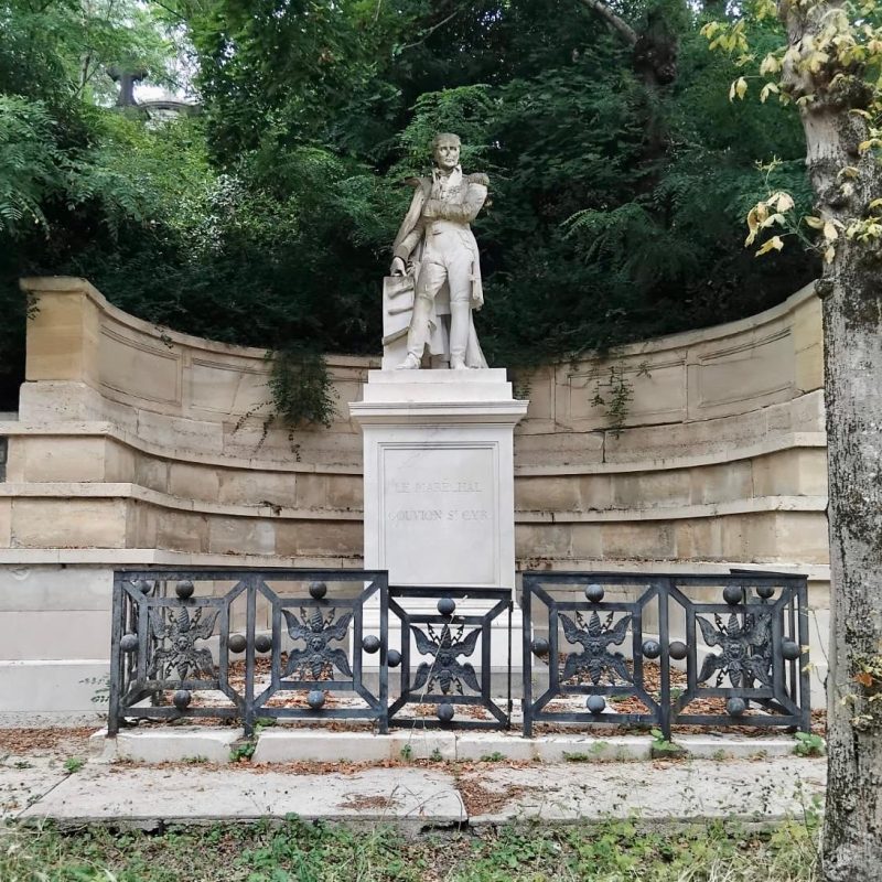The grave of one of many of Napoleon's generals that are buried at Père Lachaise Cemetery