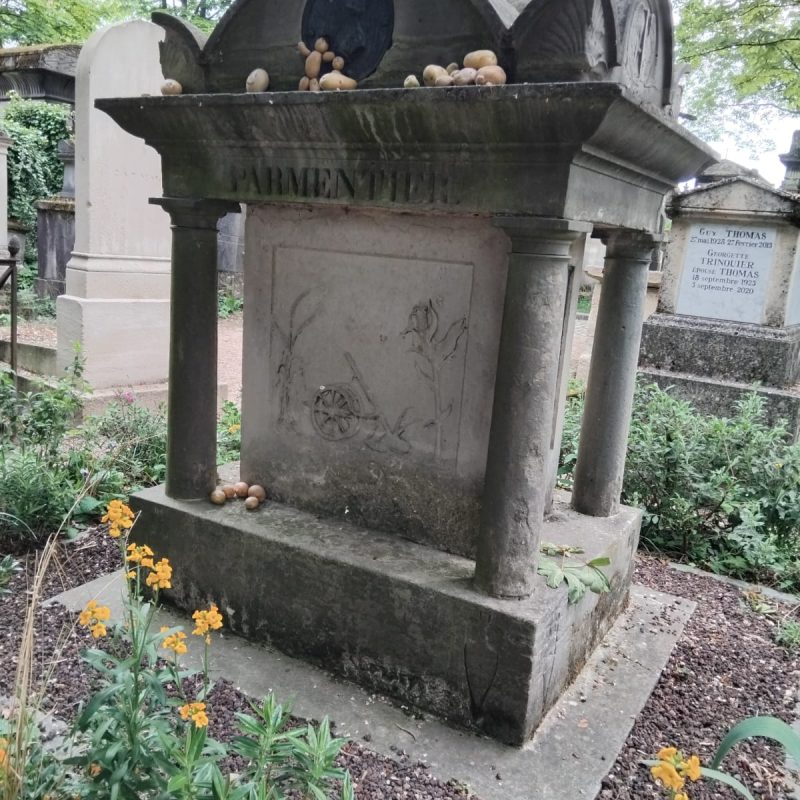 Jacques Permentier, the man who introduced the potato to the French mass market at the end of the 18th century
