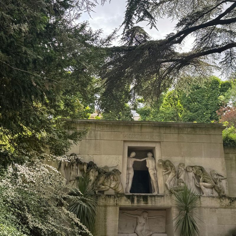 Père Lachaise Cemetery in Paris, France