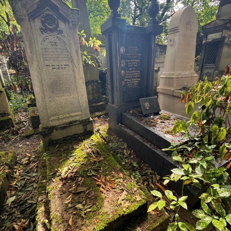 Père Lachaise Cemetery in Paris, France
