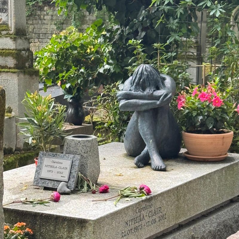 Père Lachaise Cemetery in Paris, France