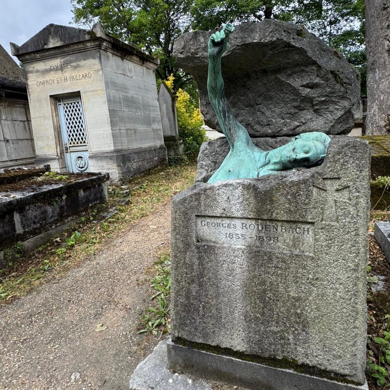 Père Lachaise Cemetery in Paris, France