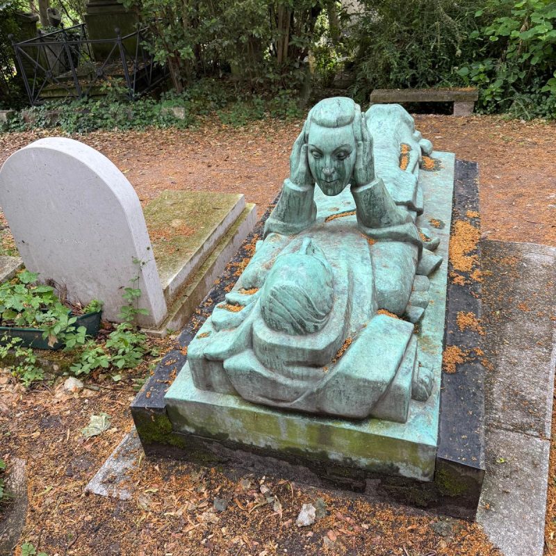 Père Lachaise Cemetery in Paris, France