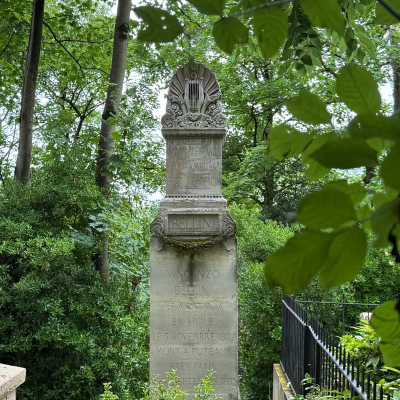 Père Lachaise Cemetery in Paris, France