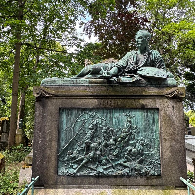 Père Lachaise Cemetery in Paris, France