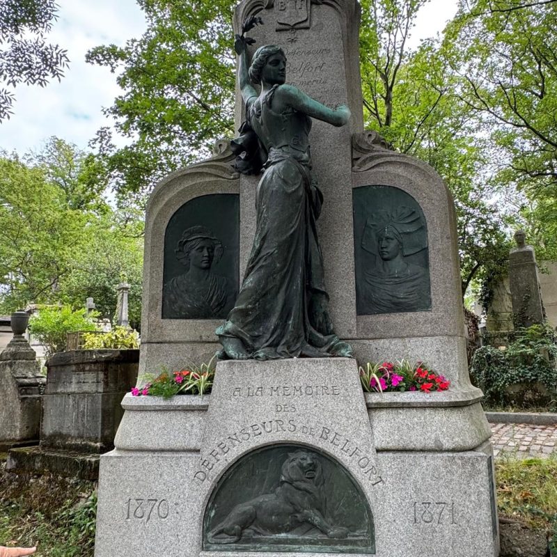 Père Lachaise Cemetery in Paris, France