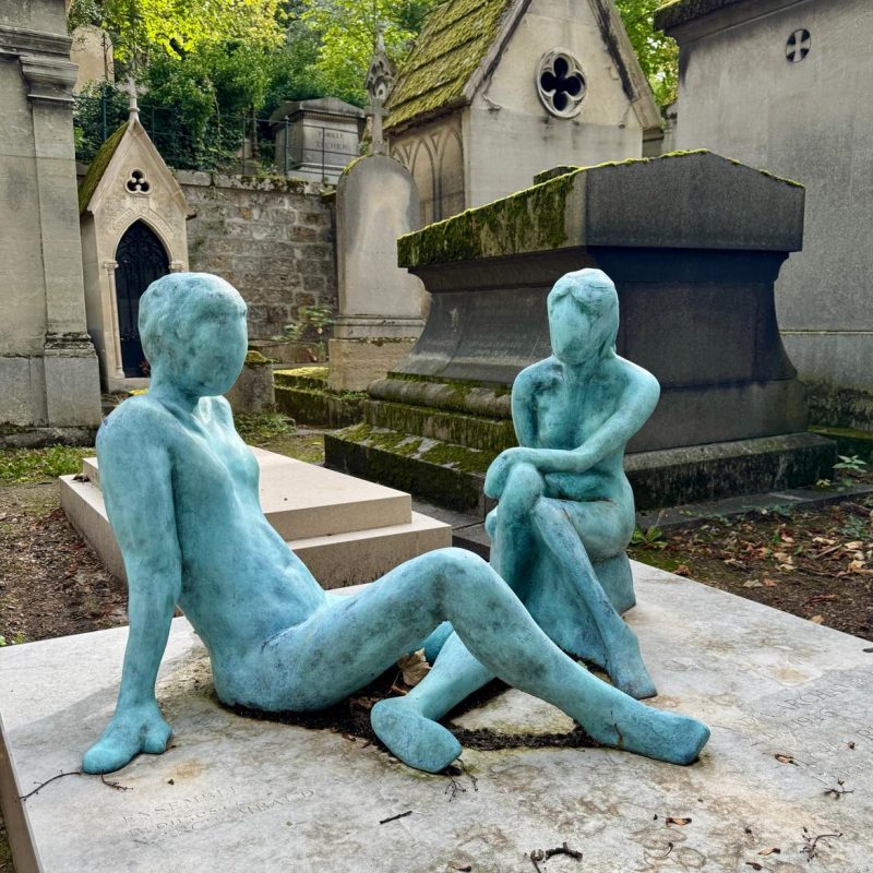 A stroll at Père Lachaise Cemetery in Paris.