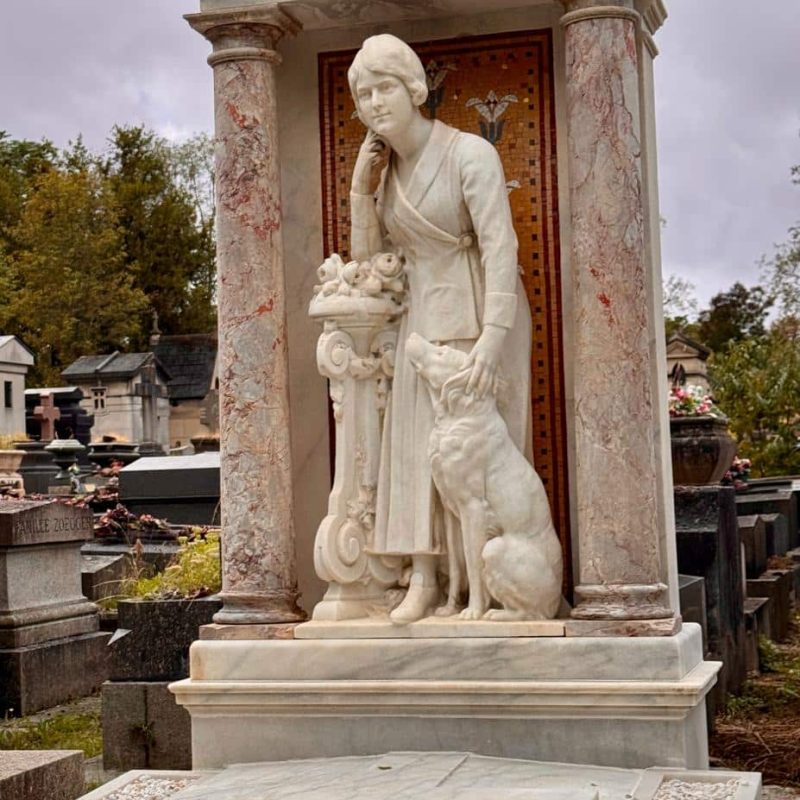 A stroll at Père Lachaise Cemetery in Paris.